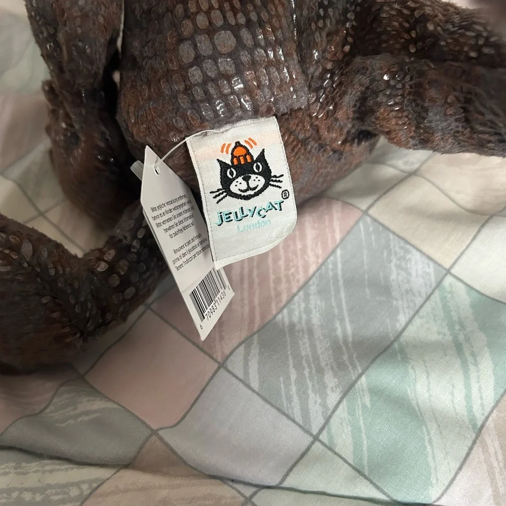Jellycat Kenny Komodo Dragon Approx 11” New with Tag - Picture 6 of 10